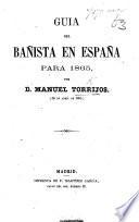 Guia del Bañista en España para 1865