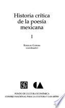 Historia crítica de la poesía mexicana