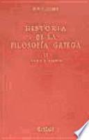 Historia de la filosofía griega. Vol. 3