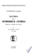 Historia de la historiografía española: De Ocampo a Solís (1543-1684)