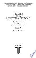 Historia de la literatura española: El siglo XX