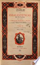 Historia de los ideas estéticas en España