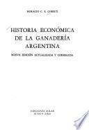 Historia económica de la ganadería argentina