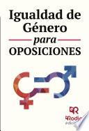 Igualdad de Género para Oposiciones