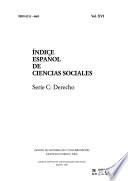 Indice español de ciencias sociales