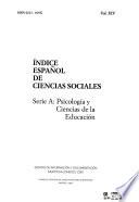 Indice espanõl de ciencias sociales