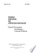 Indice español de ciencias sociales