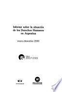 Informe sobre la situación de los derechos humanos en la Argentina