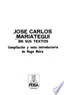 José Carlos Mariátegui en sus textos