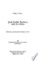 José Emilio Pacheco ante la crítica