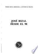 José Rizal desde el 98