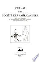 Journal de la Société des américanistes