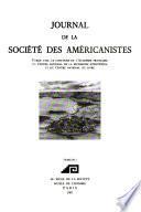 Journal de la Société des américanistes