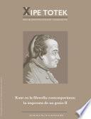 Kant en la filosofía contemporánea: la impronta de un genio II (Xipe totek 116)