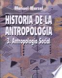 La antropología social