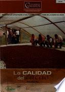 La Calidad del Cacao