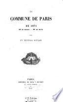 La Commune de Paris de 1871