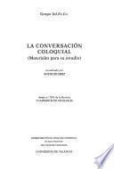 La conversación coloquial