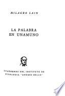 La Palabra en Unamuno