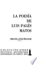 La poesía de Luis Palés Matos