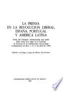 La Prensa en la revolución liberal