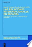 Las relaciones interoracionales en español