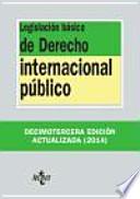 Legislación básica de derecho internacional público