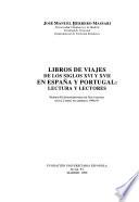 Libros de viajes de los siglos XVI y XVII en España y Portugal