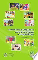 Lineamientos pedagógicos para la enseñanza y el aprendizaje