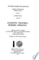 Literatura. t. 1. La peregrinación de Bayoán vol. 2. Diario. t. 1. 1866-1869