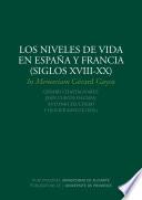 Los niveles de vida en España y Francia