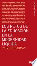 Los retos de la educación en la modernidad líquida