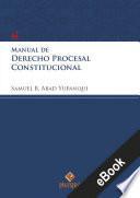 Manual de derecho procesal constitucional