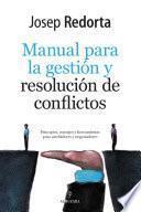Manual de Gestión y resolución de conflictos