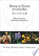 Manual de plantas de Costa Rica