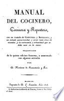 Manual del cocinero, cocinera y repostero