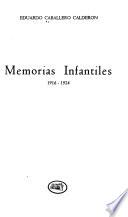 Memorias infantiles, 1916-1924