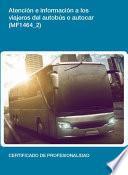 MF1464_2 - Atención e información a los viajeros del autobús o autocar
