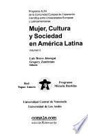 Mujer, cultura y sociedad en América Latina