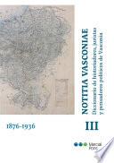 Notitia Vasconiae. Diccionario de historiadores, juristas y pensadores políticos de Vasconia