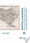 Notitia Vasconiae. Diccionario de historiadores, juristas y pensadores políticos de Vasconia II.