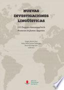 Nuevas investigaciones lingüísticas