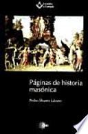 Páginas de historia masónica