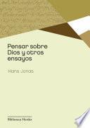 Pensar sobre Dios y otros ensayos