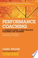 Performance Coaching