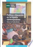 Política y educación en la España contemporánea