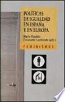 Políticas de igualdad en España y en Europa