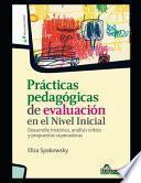 Prácticas pedagógicas de evaluación en el Nivel Inicial