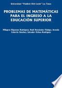 Problemas de matemáticas para el ingreso a la Educación Superior