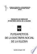 Programa de formación en doctrina social de la iglesia